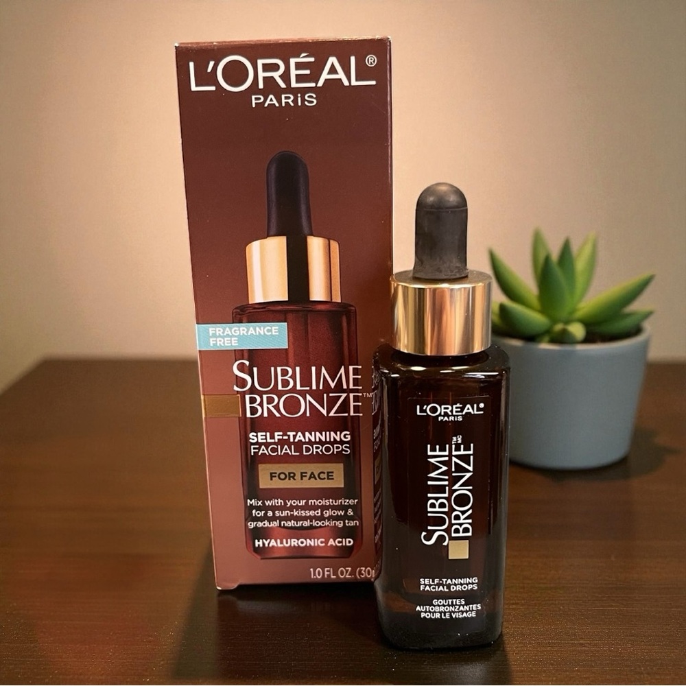 NEW! L'Oreal Sublime Bronze Self-Tanning Facial Drops